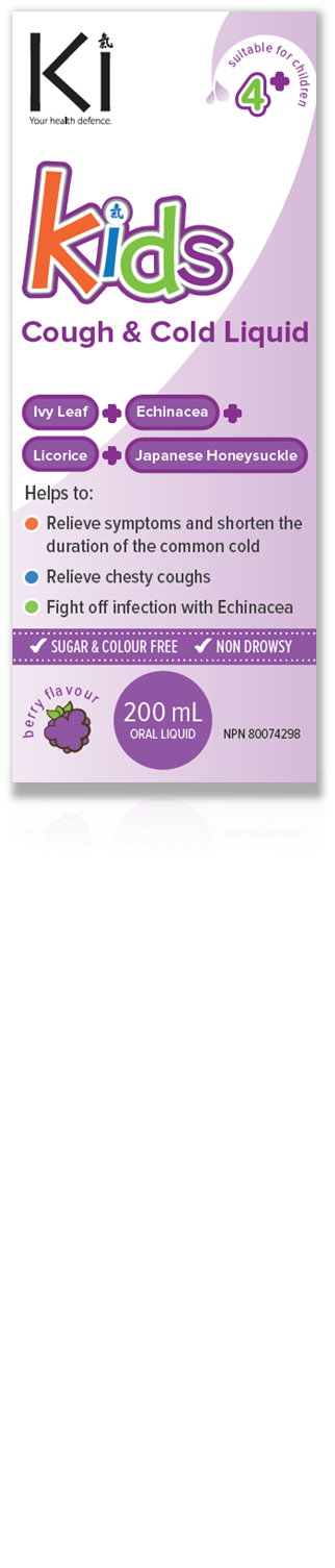 200ml | Ki Kids Cough & Cold Liquid 200ml