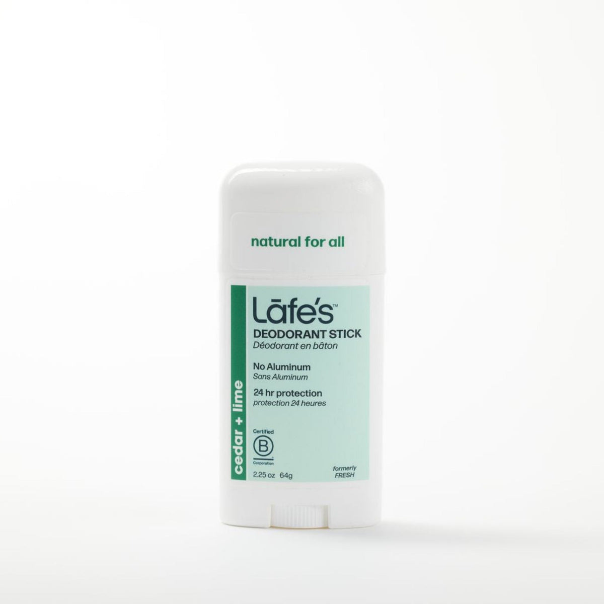 Lafe's Twist Stick Deodorant - Cedar + Lime