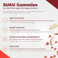Natural Apple Flavour, 60 Gummies | Suku Vitamins Appley Ever After (Apple Cider Vinegar Gummies with Mother)