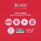 Natural Apple Flavour, 60 Gummies | Suku Vitamins Appley Ever After (Apple Cider Vinegar Gummies with Mother)
