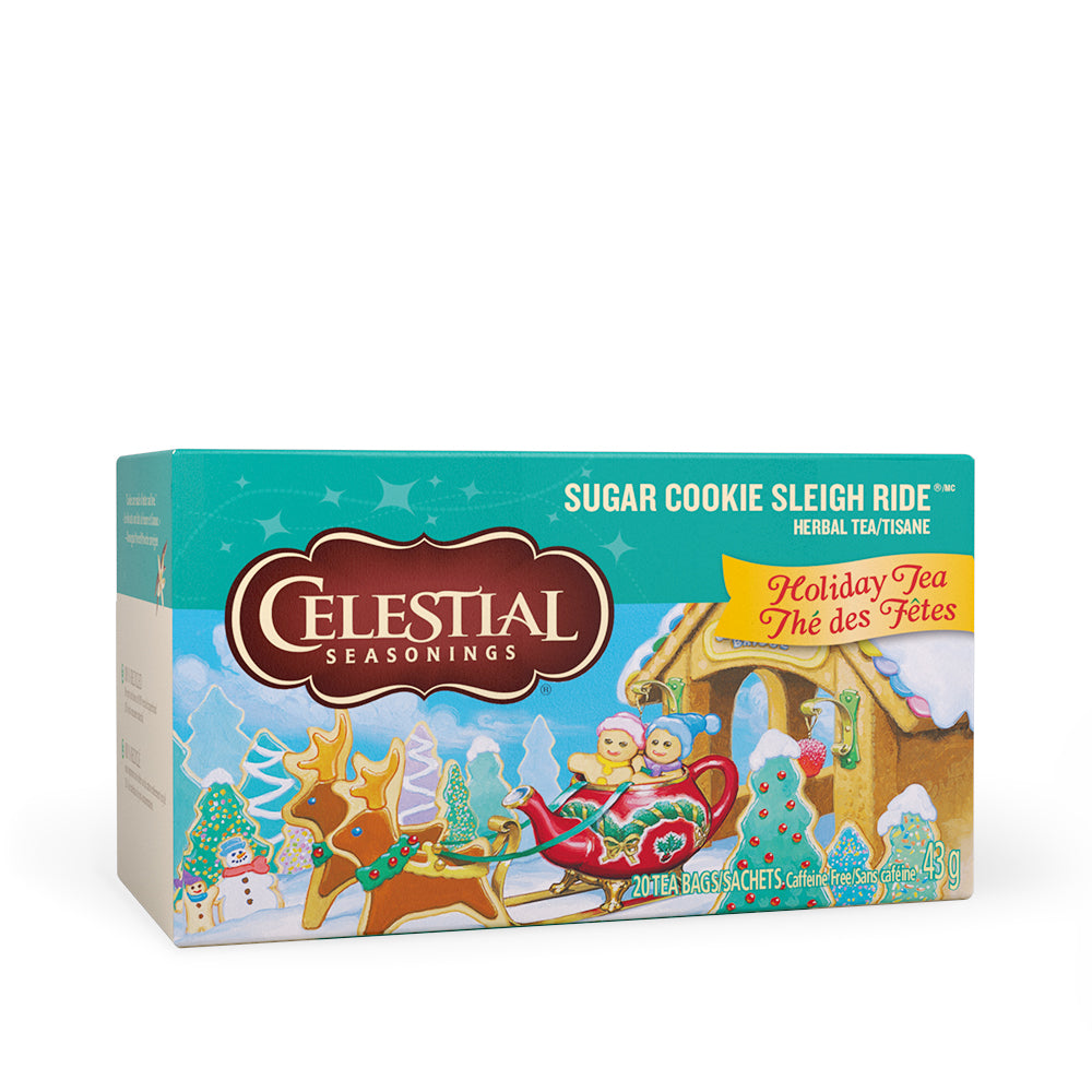 Celestial Seasonings Sugar Cookie Sleigh Ride Herbal Tea