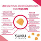 Peach and Pineapple Flavour, 60 Gummies | SUKU Vitamins The Complete Women's Multi
