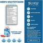 Blueberry and Watermelon Flavour, 60 Gummies | SUKU Vitamins The Complete Men's Multivitamin