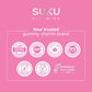 Cherry Flavour, 60 Gummies | Suku Vitamins Teen Girl Total Multivitamin