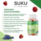 Blueberry and Grape Flavour, 60 Gummies | Suku Vitamins Teen Boy Total Multivitamin