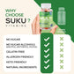 Blueberry and Grape Flavour, 60 Gummies | Suku Vitamins Teen Boy Total Multivitamin