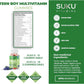 Blueberry and Grape Flavour, 60 Gummies | Suku Vitamins Teen Boy Total Multivitamin