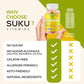 Lemon Lime Flavour, 60 Gummies | Suku Vitamins Turmeric