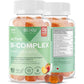 Peach Flavour, 60 Gummies | Suku Vitamins Active B-Complex Gummies