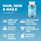 Blueberry Lemon Flavour, 60 Gummies | Suku Vitamins Luscious Hair (Silicon, Collagen & Biotin for Hair, Skin & Nails)