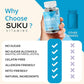 Blueberry Lemon Flavour, 60 Gummies | Suku Vitamins Luscious Hair (Silicon, Collagen & Biotin for Hair, Skin & Nails)