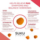 Peach Mango Flavour, 60 Gummies | SUKU Vitamins Hormone Hero Gummies