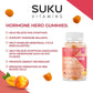 Peach Mango Flavour, 60 Gummies | SUKU Vitamins Hormone Hero Gummies