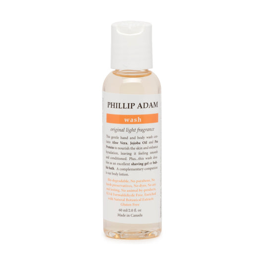 Phillip Adam Hand and Body Wash with Aloe, Jojoba and Pea Protein, 6 Scents, 60ml, 400ml or 1L - Coconut / 60ml