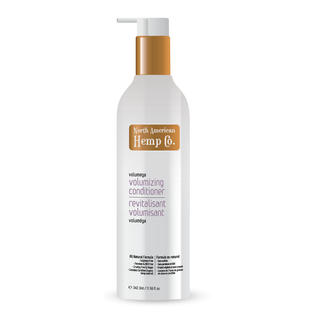 North American Hemp Co. Hemp Seed Oil Conditioner, Smoothing or Volumega Volumizing, 342ml - Volumega Volumizing