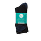Boo Bamboo Crew Socks Men 7-13 Black & Navy