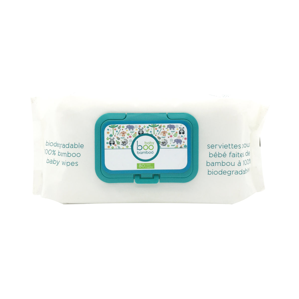 Baby Boo Biodegradable Wipes 80 Wipes