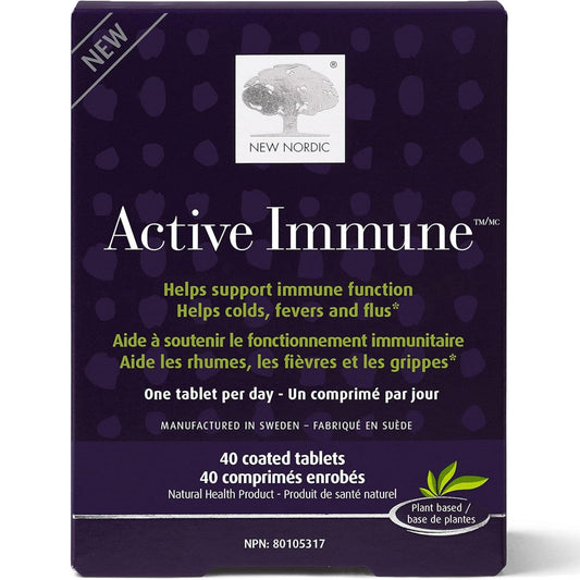40 Coated Tablets | New Nordic Active Immune