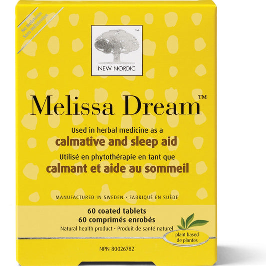 60 Coated Tablets | New Nordic Melissa Dream