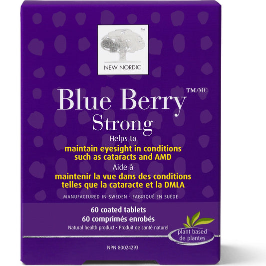 60 Tablets | New Nordic Blue Berry Strong