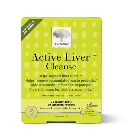 30 Tablets | New Nordic Active Liver Cleanse 30 Tablets