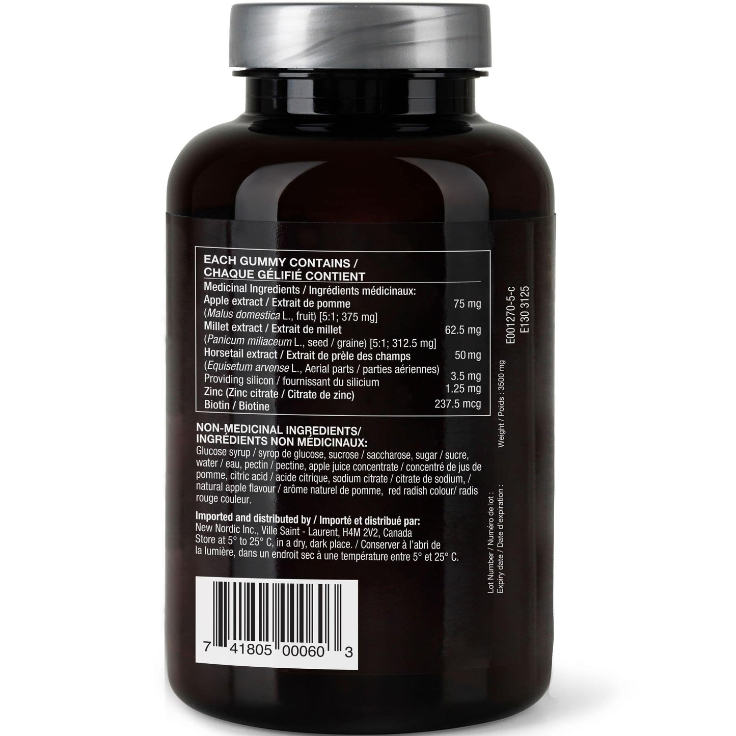 60 Gummies | New Nordic Hair Volume Gummies