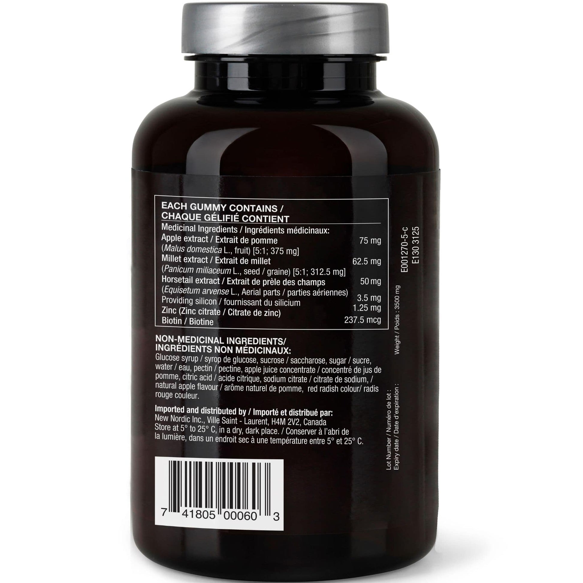 60 Gummies | New Nordic Hair Volume Gummies