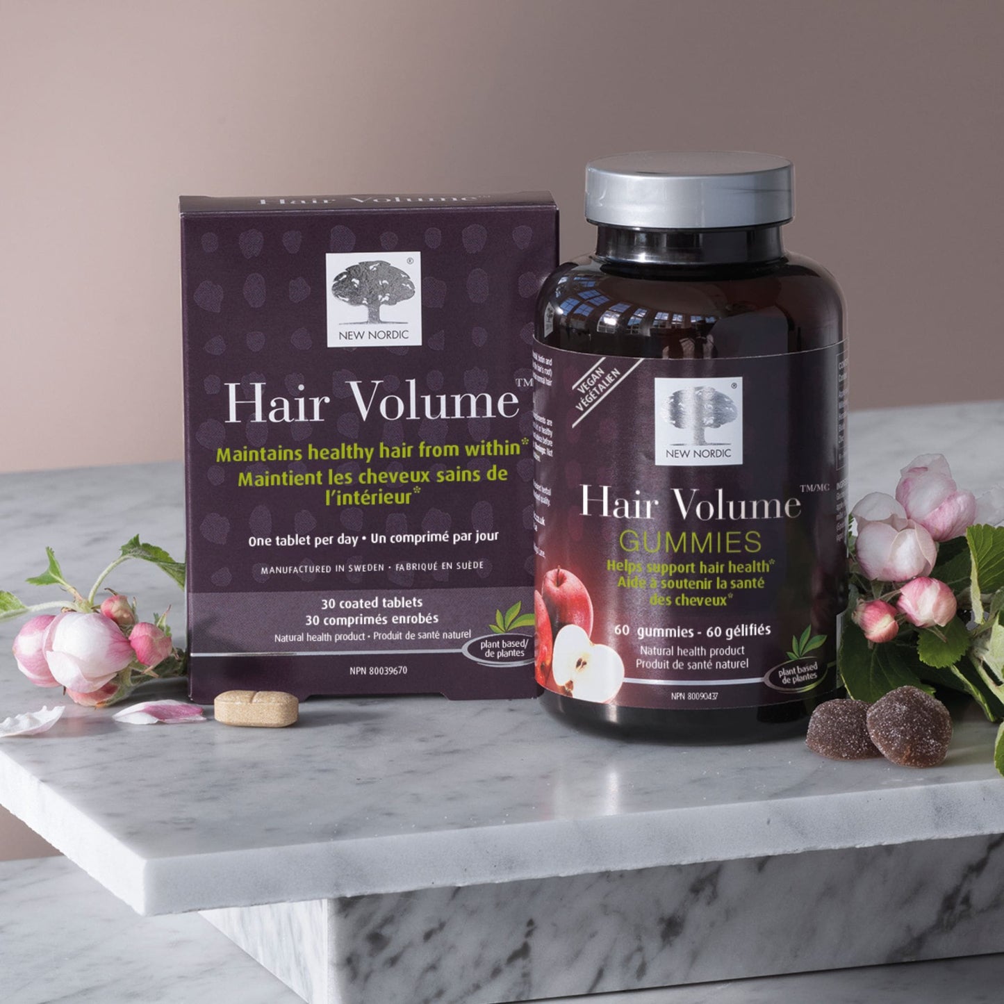 60 Gummies | New Nordic Hair Volume Gummies