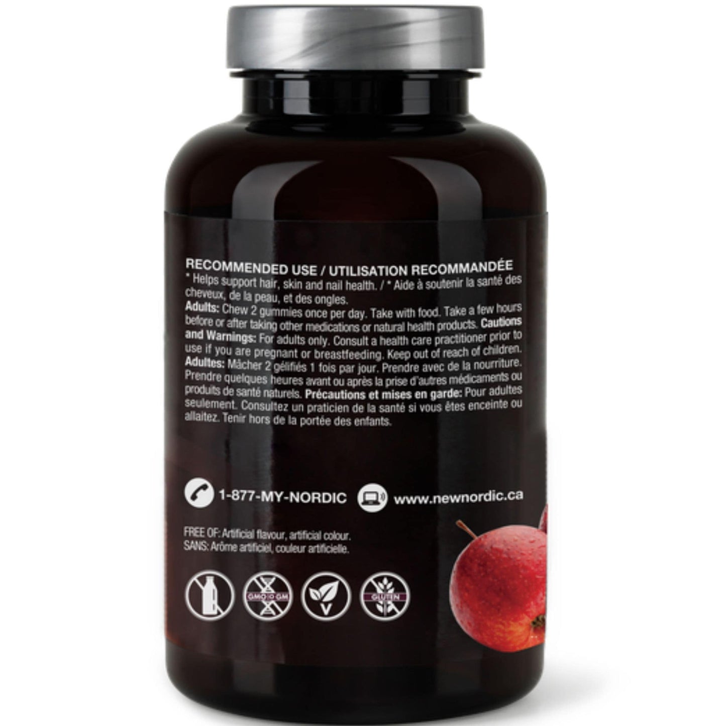 60 Gummies | New Nordic Hair Volume Gummies