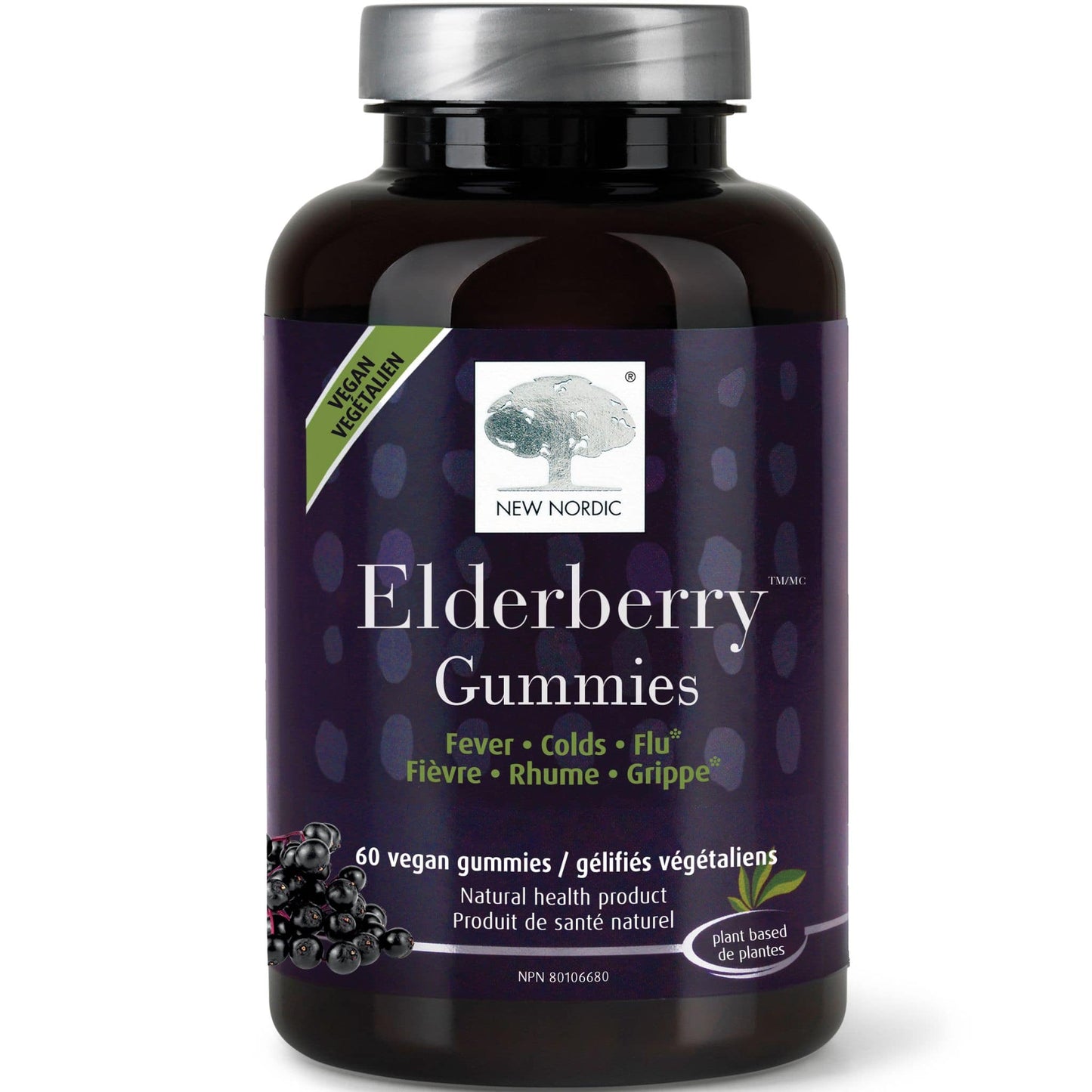 60 Gummies | New Nordic Elderberry Gummies