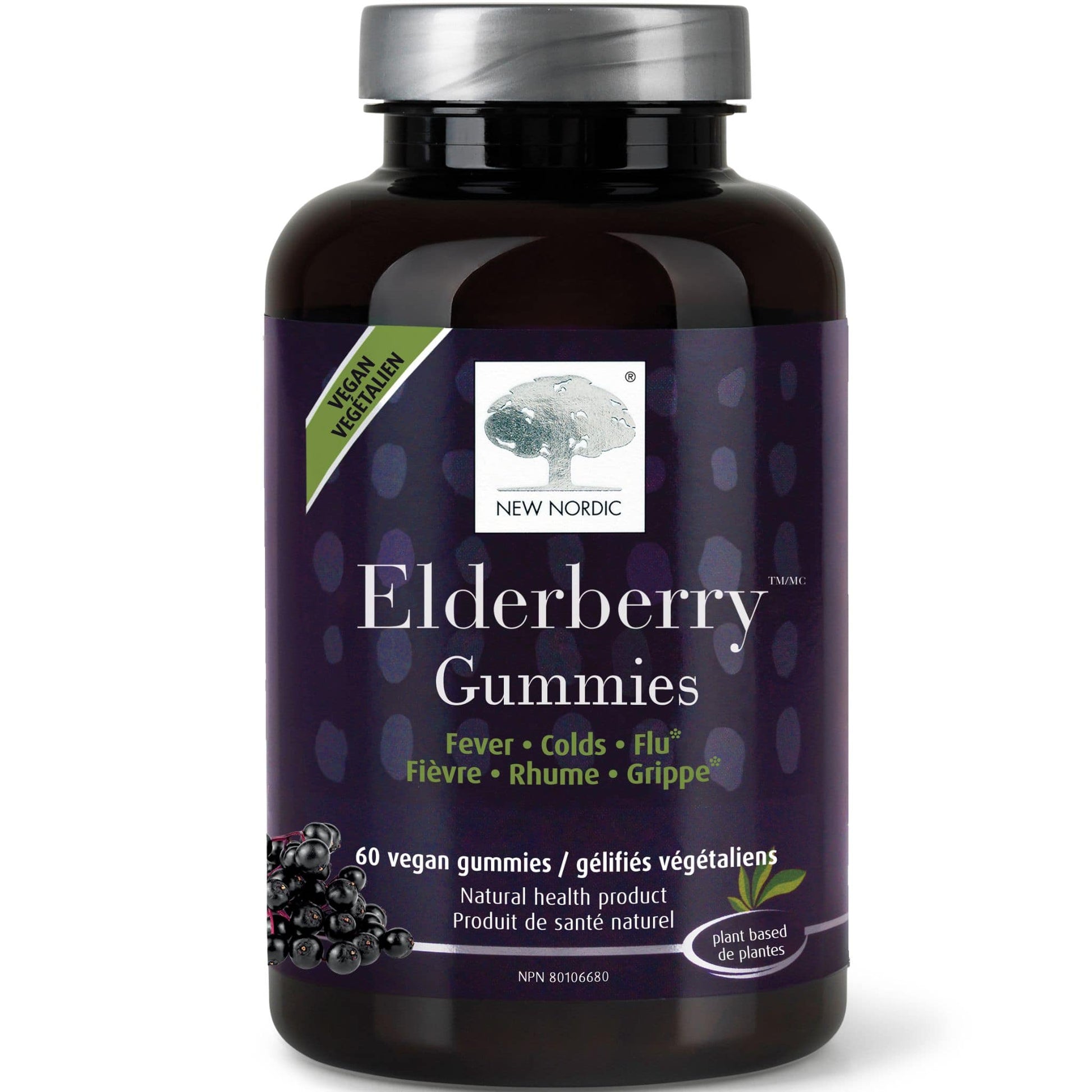 60 Gummies | New Nordic Elderberry Gummies
