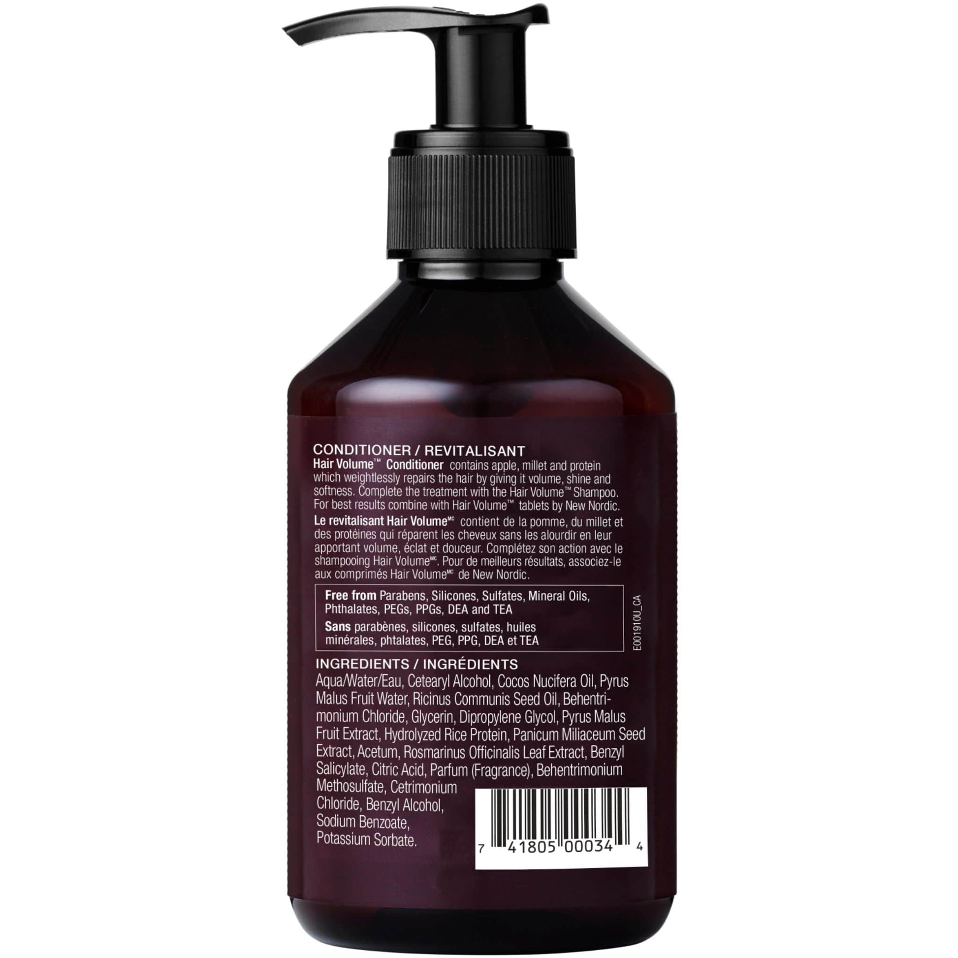 250mL | New Nordic Hair Volume Conditioner