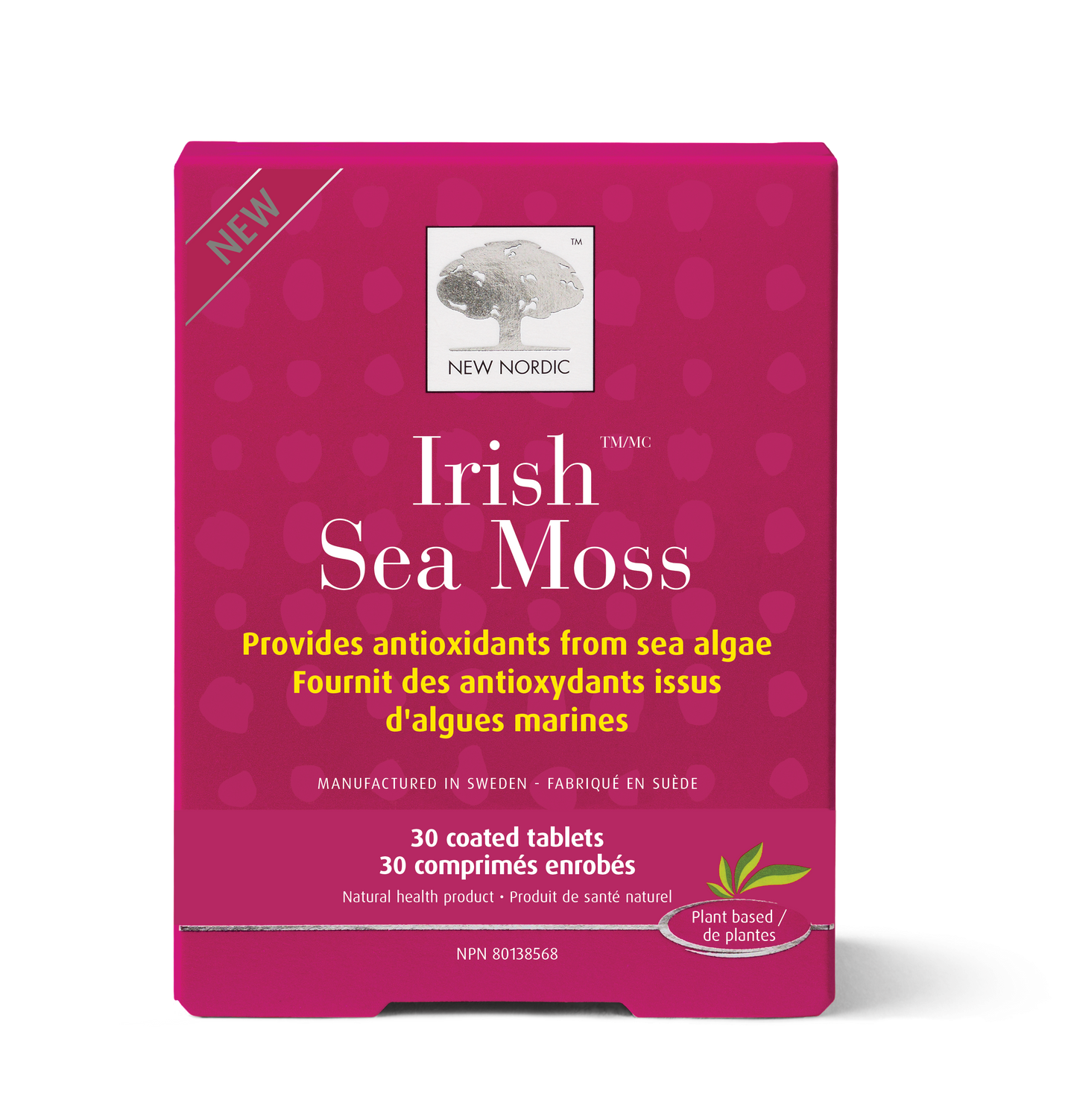 30 Tablets | New Nordic Irish Sea Moss 30 Tablets