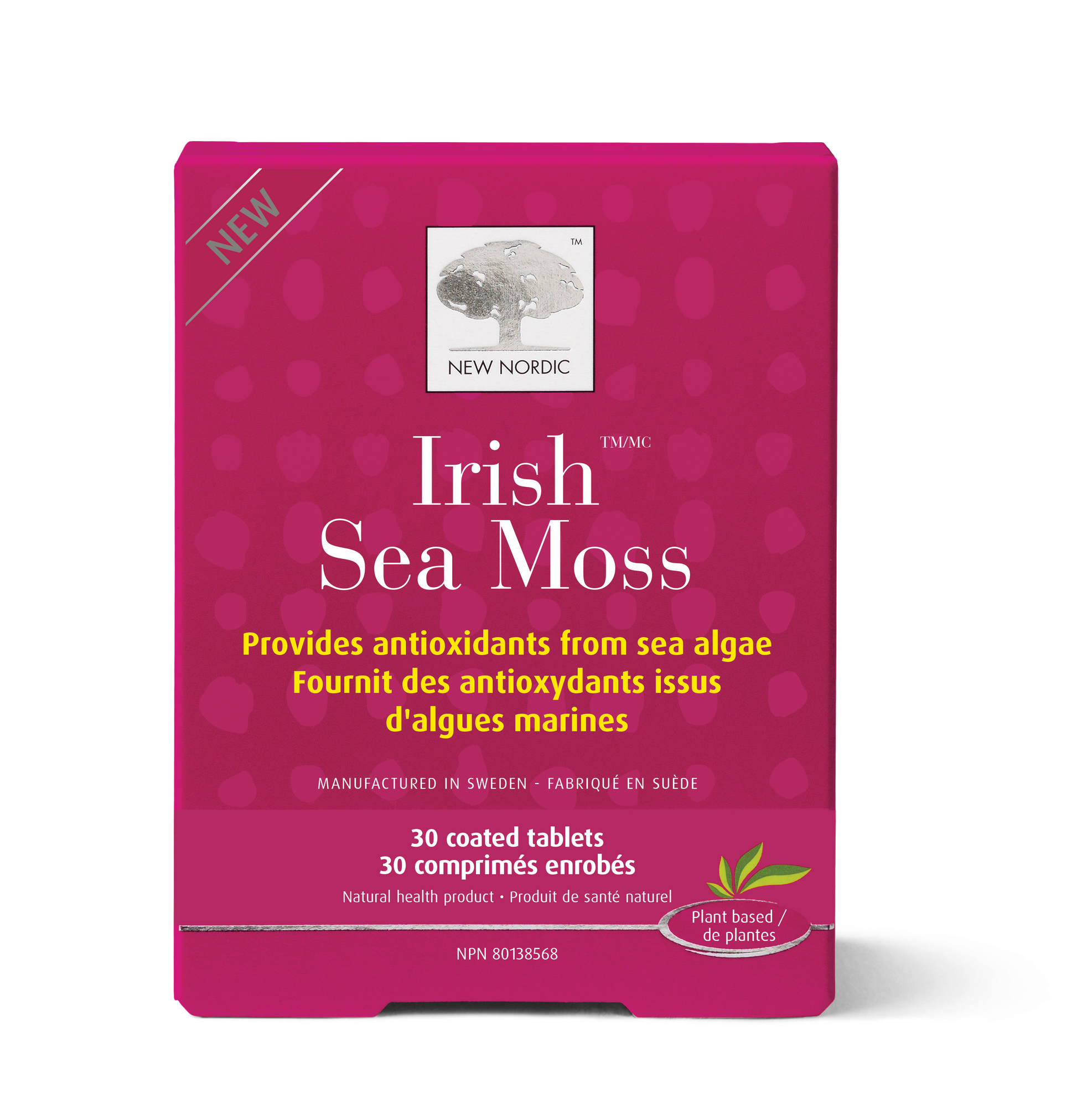 30 Tablets | New Nordic Irish Sea Moss 30 Tablets