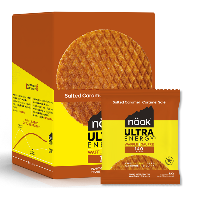 Salted Caramel | NAAK Ultra Energy Waffles Salted Caramel