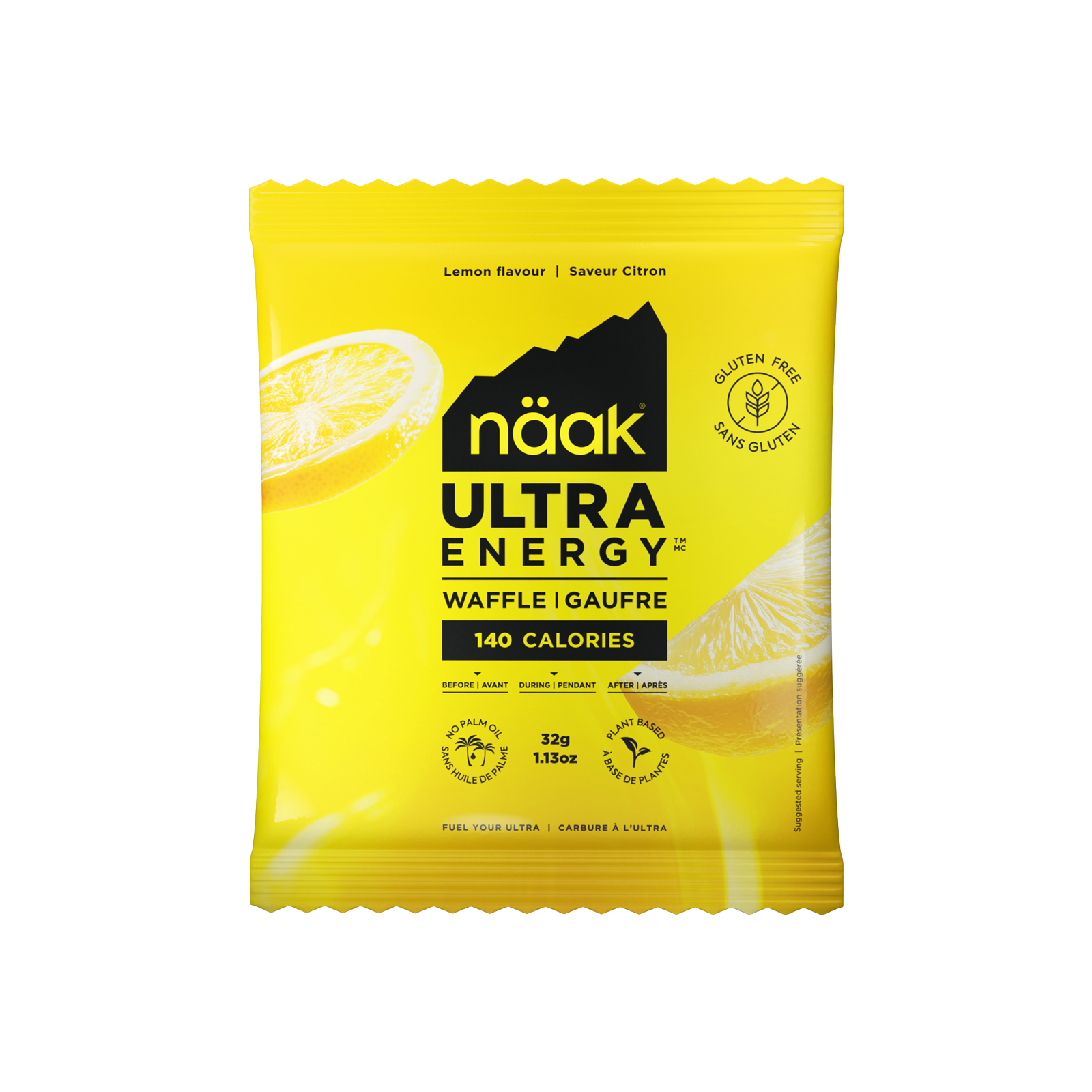 Lemon | NAAK Ultra Energy Waffles Lemon