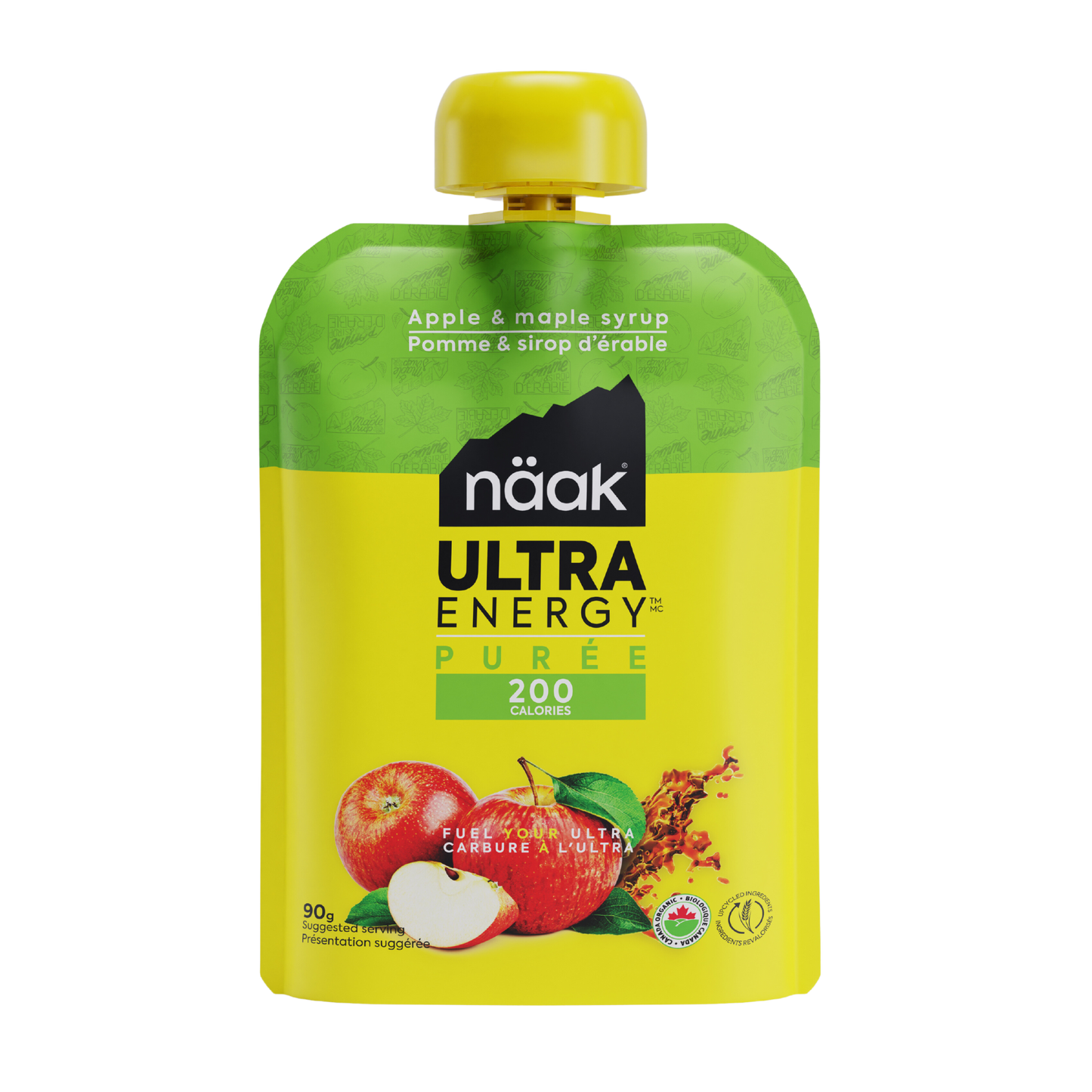 Apple & Maple Syrup | NAAK Ultra Energy Purée Apple & Maple Syrup