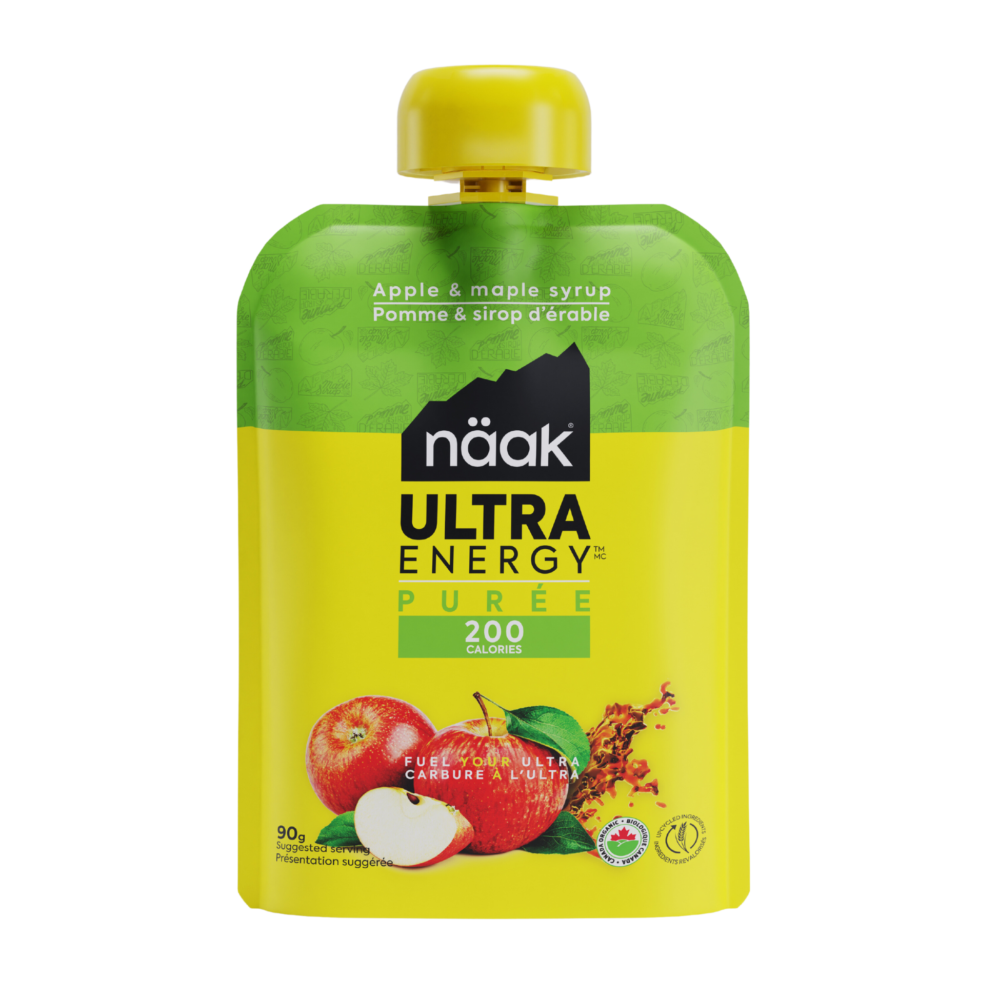 Apple & Maple Syrup | NAAK Ultra Energy Purée Apple & Maple Syrup