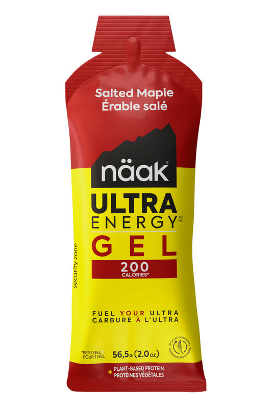 Salted Maple | NAAK Ultra Energy Gels Salted Maple