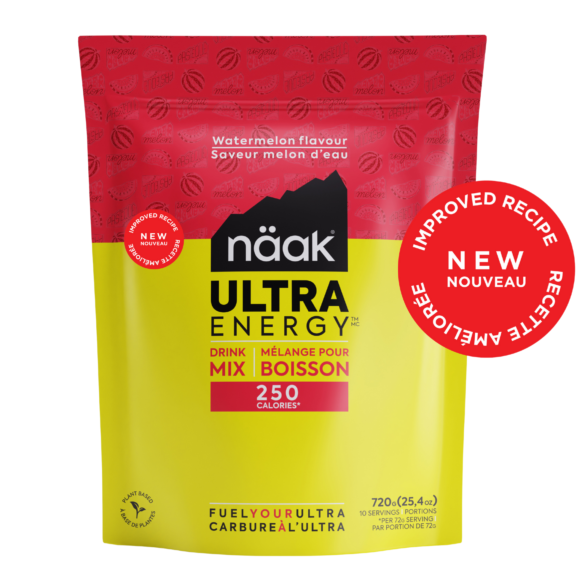 720g Watermelon | NAAK Ultra Energy Drink Mix Watermelon