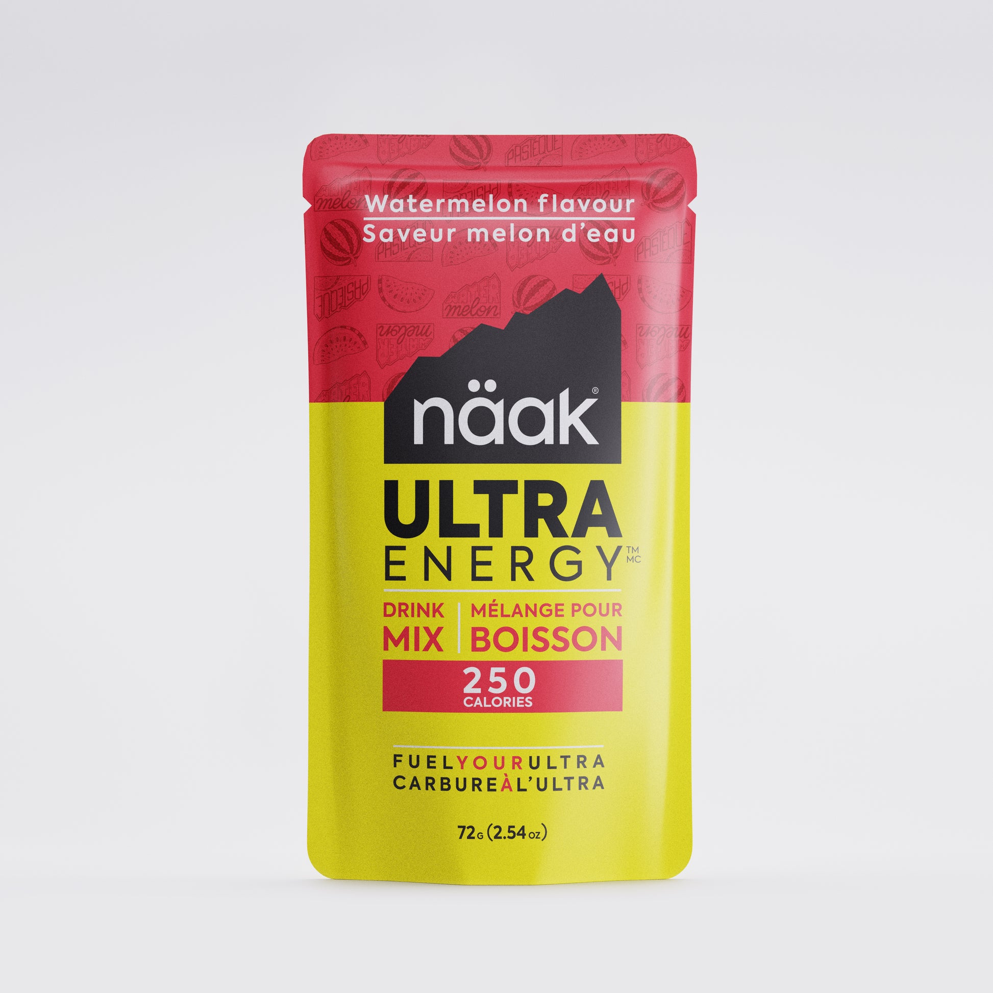 NAAK Ultra Energy Drink Mix Sachets Case of 6 Watermelon