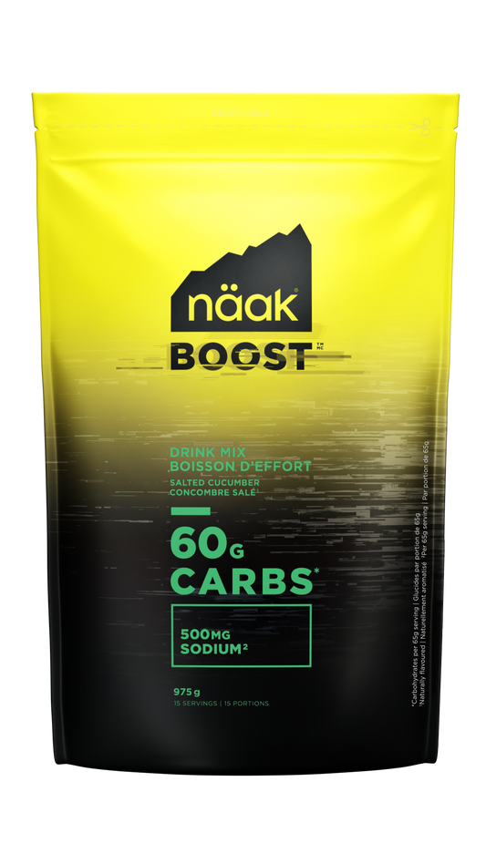 NAAK Boost Energy Drink Mix 975g Bag Salted Cucumber