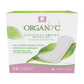 Organyc Organic Cotton Panty Liners, Flat, Folded, Maxi or 2-in-1 Personal Fit, 20 to 24 Liners - Folded, Light Flow, 24 Liners