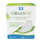 Organyc Organic Cotton Pads with Wings, Moderate, Heavy or Overnight Flow, 7 to 10 Pads - Moderate Flow, 10 Pads