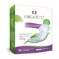 Organyc Light Incontinence Pads with Organic Cotton, Ultra-Thin Liner, Moderate, Maximum or Ultimate - Maximum, 16 Pads