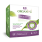 Organyc Protective Underwear with Organic Cotton for Bladder Leaks, Small, Medium, Large or X-Large - Large, 12