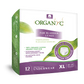 Organyc Protective Underwear with Organic Cotton for Bladder Leaks, Small, Medium, Large or X-Large - X-Large, 12