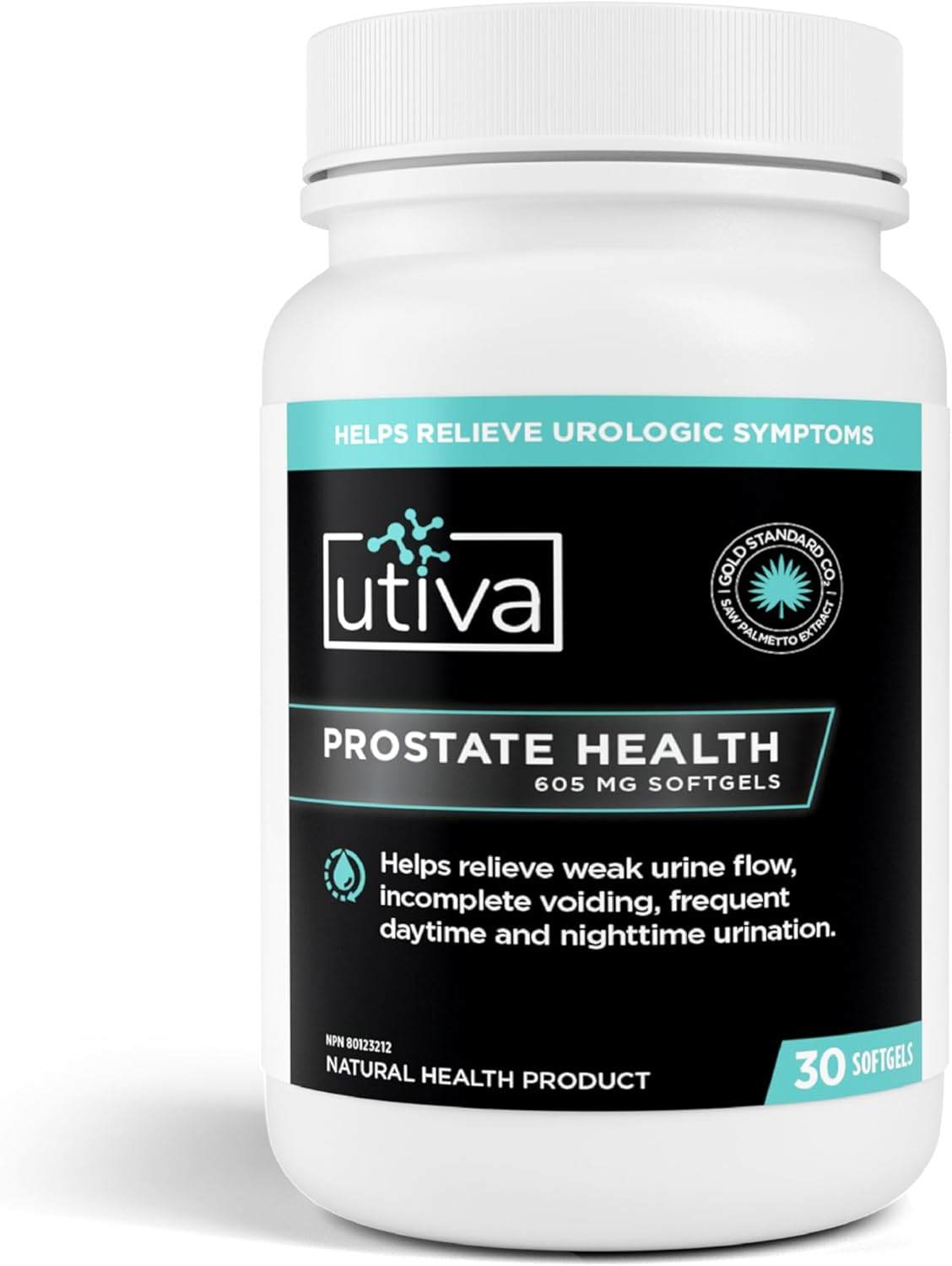 Utiva Prostate Health 30 Softgels