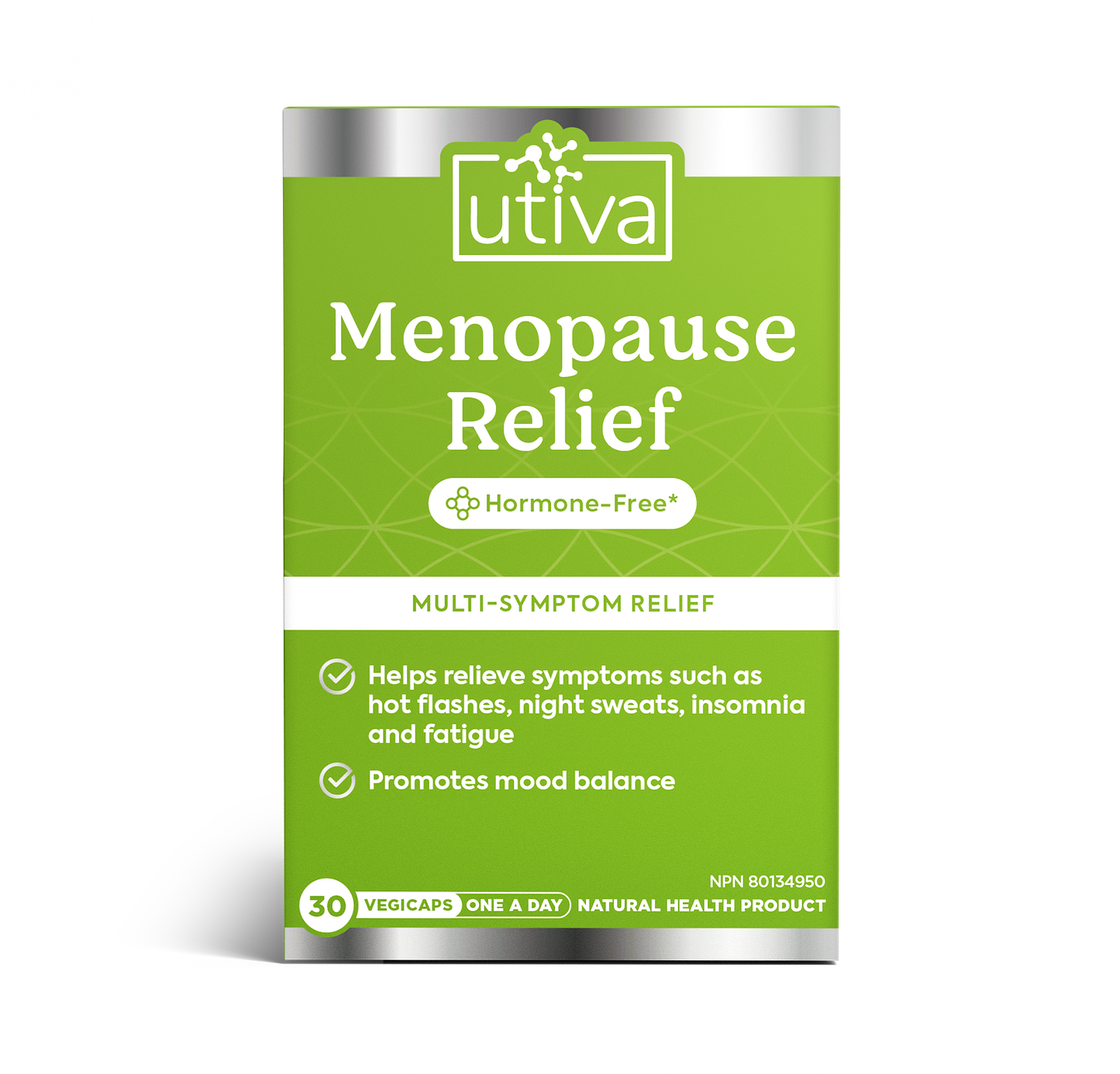 Utiva Menopause Relief 30 Vegetable Capsules