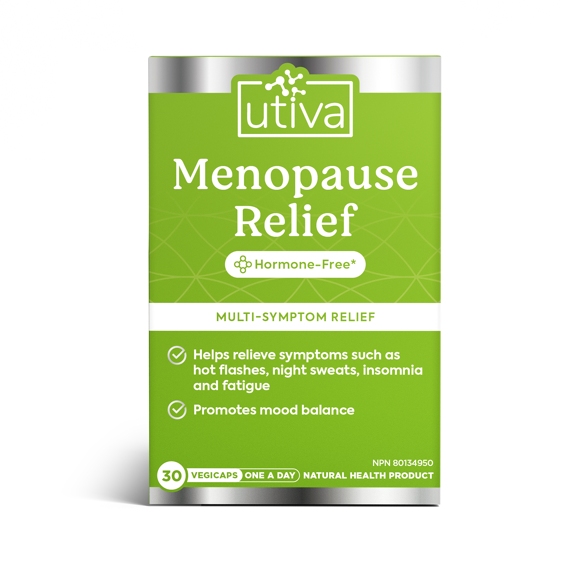 Utiva Menopause Relief 30 Vegetable Capsules